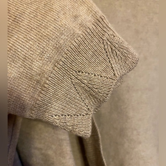 ☘️3/$15☘️ Verve Ami Brown Waterfall Cardigan NWT Size Small - Picture 6 of 7